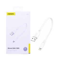 Foneng Cable X107 3.0A Lightning 25cm White Foneng Cable X107 3.0A Lightning 25cm White